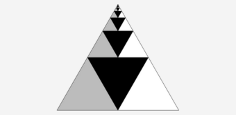 Geometric Series Triangle
